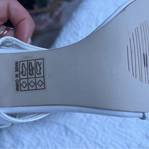 NWOT Princess Polly White Heeled Sandals - Picture 3 of 6